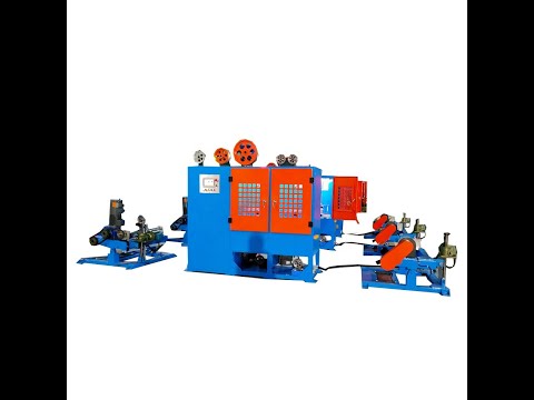 High Speed Double Layer Vertical Type Tapping Wrapping Machine for Data Cable and Signal Cable