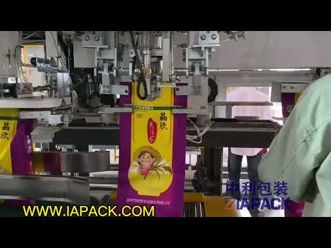 Semi automatic granule product bagging machine