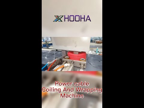 Wire and Cable Coiling And Wrapping Tieing Machine