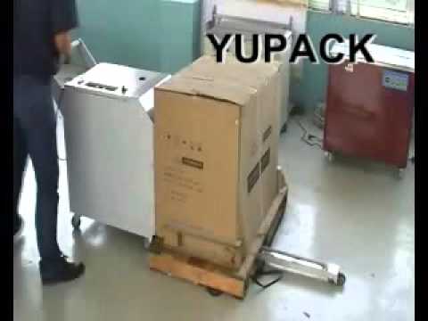 yupack semi automatic pallet strapping machine