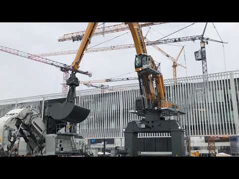 The New Liebherr Port Material Handling Machine In Bauma 2019