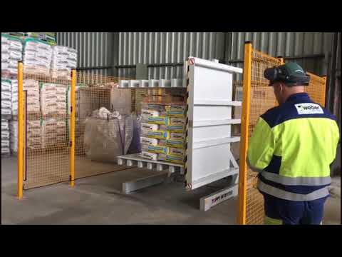 Pallet inverter - TOPPY INVERTER mono (bags) - Removal of dameged bags