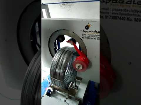 Gi wire coil wrapping machine