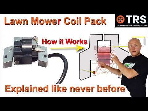 Lawnmower Coil Pack Sparking System - Induction Coil, Transistor! (by Craig Kirkman)