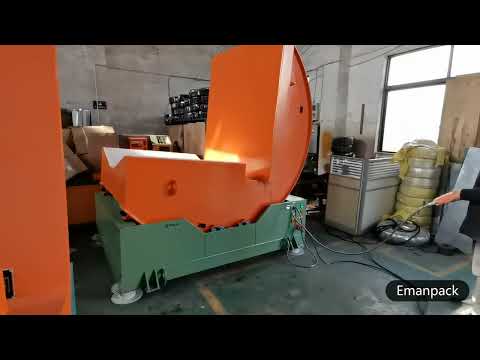 Premium steel coil upender and tilter machine