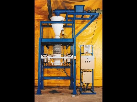 jumbo bag filling machine - jumbo bag packing machine / big bag filling station