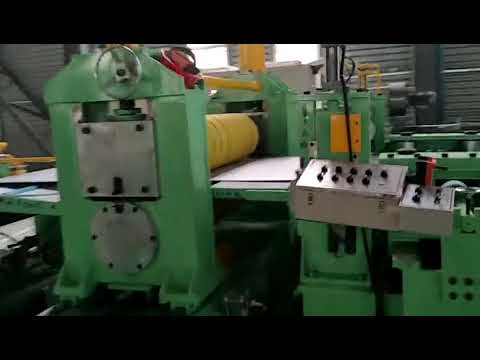 High speed SS steel sheet metal coil cutting processing slitter rewinder slitting line 0.3~2.5x1300