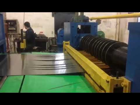 Super powerful machines.Automatic steel sheet coil slitting line from China Bangzhou Machinery