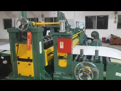 2.5*1250mm high speed metal coil slitting line galvanized stainless steel slitting production line