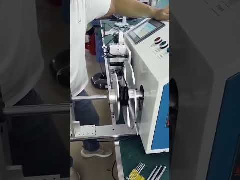 Automatic metering cable coiling winding machine