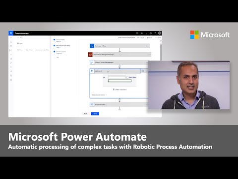 Robotic Process Automation with Microsoft Power Automate, UI flows and AI Builder