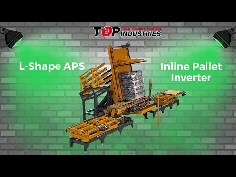 Inline Pallet Inverter &quot;L-Shape APS&quot;