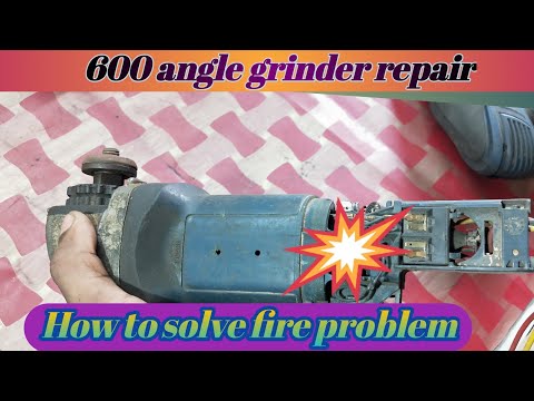 How to change angle grinder armature coil | Angle grinder fire problem kasea solve karea