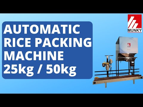 Rice Packing Machine | 25 kg Rice Packing Machine | 50 kg Rice Packing Machine