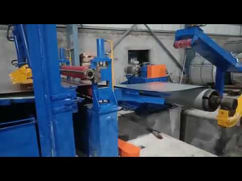 Steel Coil Slitting Line complete running process CR / HR &amp; GP materials.