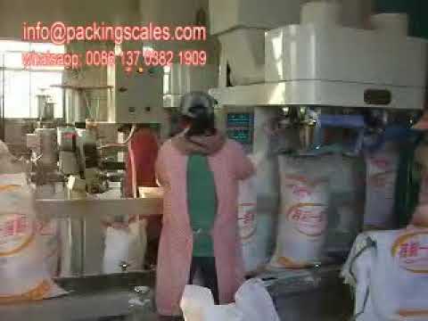 Automated Bagging System, 50 lbs Salt Bags Packing Machine