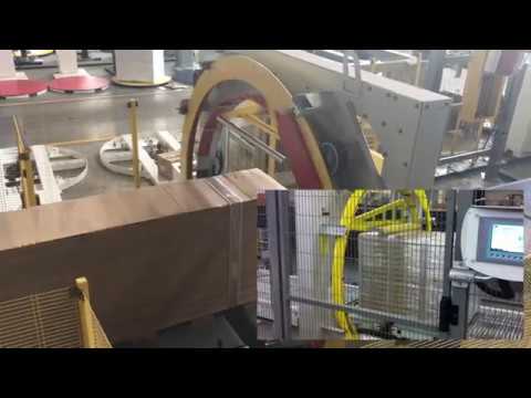 Pallet Orbital Stretch Banding Wrapping Machine