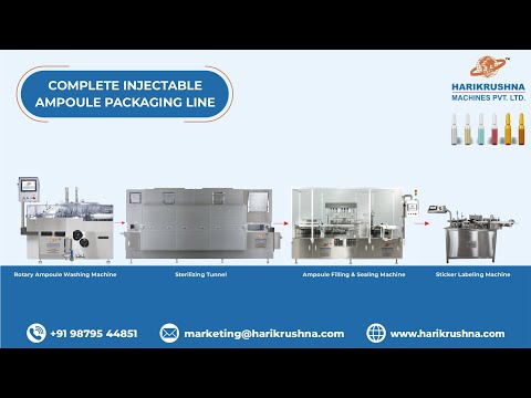 Automatic Ampoule Packaging Line