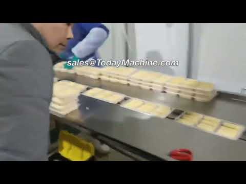 Horizontal Automatic Burger Bun Wrapping Machine