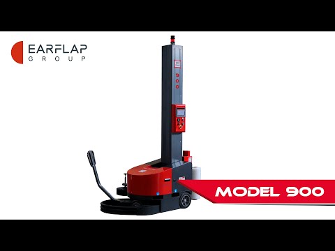 Robot enfardador modelo 900 / Semiautomatic robotic pallet wrapper 900 // EAR-FLAP®