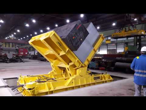 MORELLO - Hydraulic upender to tilt steel products up to 80 t