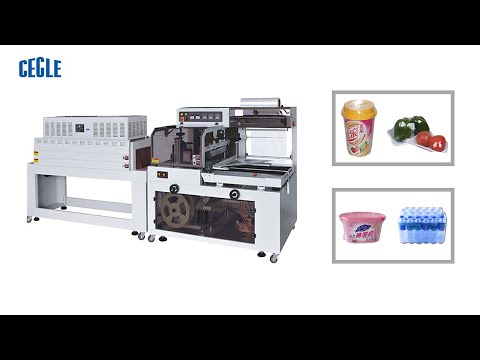 L-bar automatic orbital heat shrink wrapping machine label roll shrink wrap machine L-bar sealer