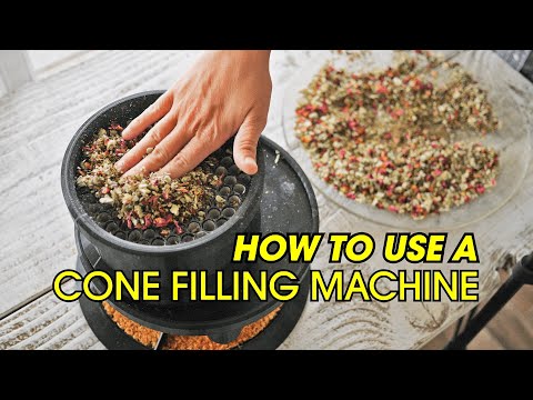 How To Use A Cone Filling Machine | Pre-Roll Production Automation