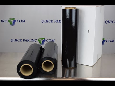 Black Opaque Pallet Stretch Wrap