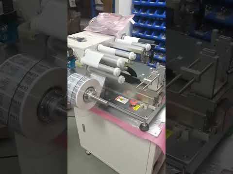 Cable flag labeling machine