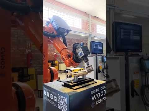 CNC robots specialized in the machining and sanding of wood