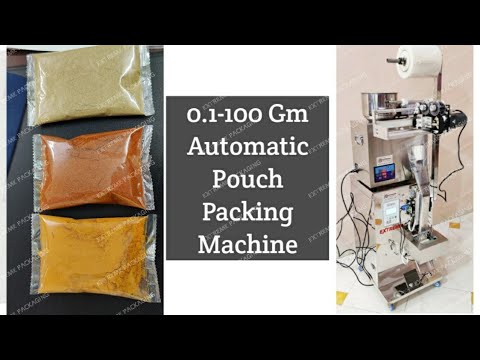 Fully Automatic Pouch Packing Machine 100Gm