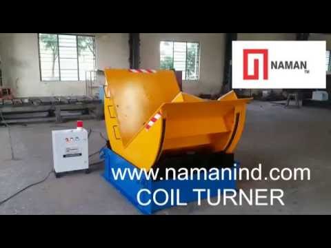 coil tiltler - coil turner- coil upender- www.namanind.com