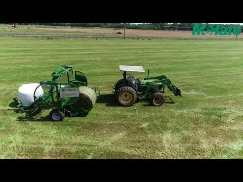 McHale Orbital and Cashel Engineering bale moving attachments May 2018