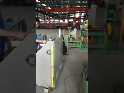 Roll and coil sheet metal slitting machine line