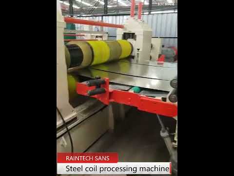 steel coil processing working show