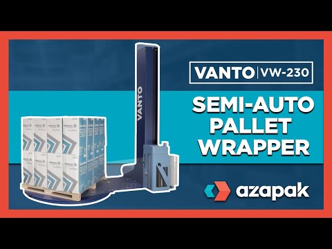 VANTO VW-230 Semi-Auto Pallet Wrapper | Azapak