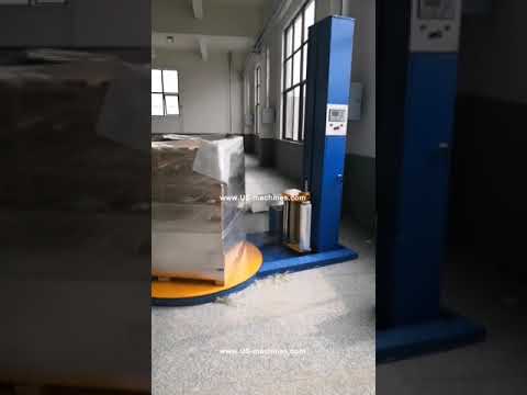 Pallet automatic stretch film packaging machine pallet film packaging machine