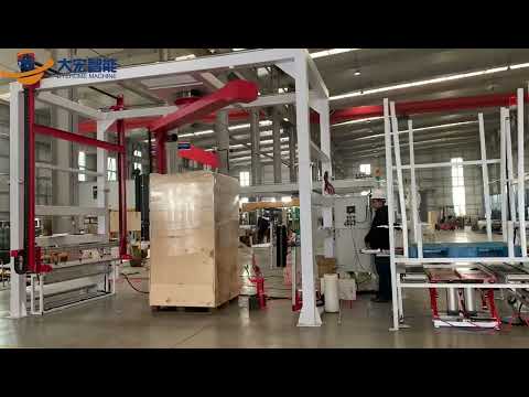 Automatic Pallet Wrapping Machine with Rotary Arm