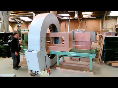 Cabinet Furniture Orbital Stretch Wrapping Machine