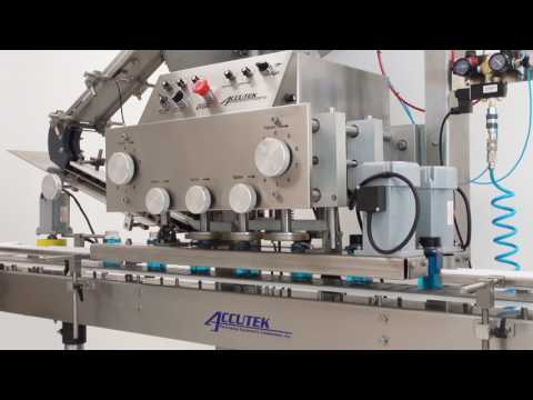 Automatic Capping Machine - Bottle Capper - Spindle Capping System - Accutek Packaging Equipment