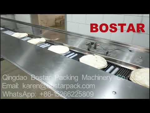 Pita bread packaging machine horizontal packing machine flow wrapper wrapping machine