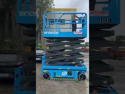 Scissor lift Demo by JOIST Material Handling Equipment Manufacturer