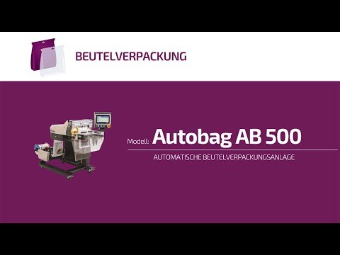 Beutelverpackungsmaschine Autobag AB500