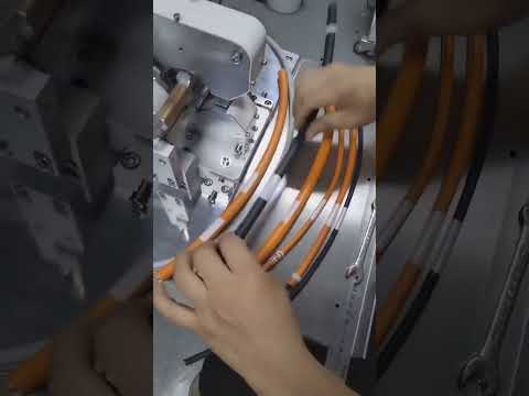 Cable sticker full wrapping machine