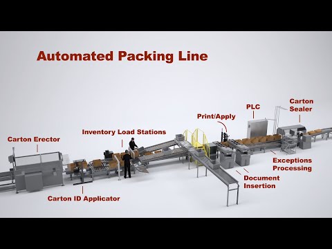 Automated Packing Line | Invata Intralogistics