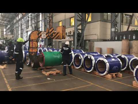 Safal Steel; OPTIMA PLUS® coil packing process