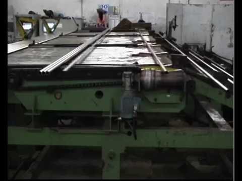 Steel tube bundle making machine and packing line