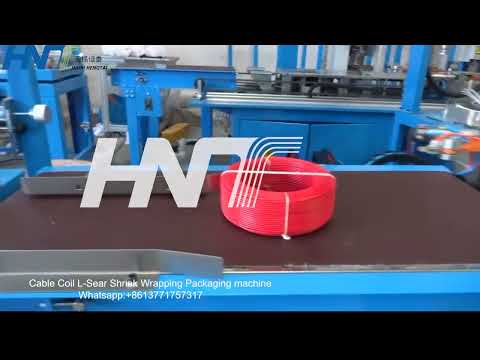 L Bar Sealer Shrink Wrapping Machine for Cable Coil