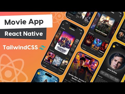 🔴 Build Movie App Using React Native | React Native Projects | Beginners