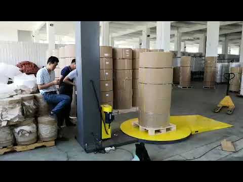 automatic pallet stretch wrapper